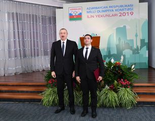 Azərbaycan Prezidenti İlham Əliyev 2019-cu ilin idman yekunlarına həsr olunan mərasimdə iştirak edib - YENİLƏNİB