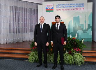 Azərbaycan Prezidenti İlham Əliyev 2019-cu ilin idman yekunlarına həsr olunan mərasimdə iştirak edib - YENİLƏNİB