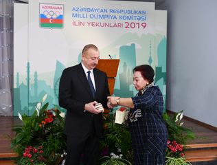 Azərbaycan Prezidenti İlham Əliyev 2019-cu ilin idman yekunlarına həsr olunan mərasimdə iştirak edib - YENİLƏNİB
