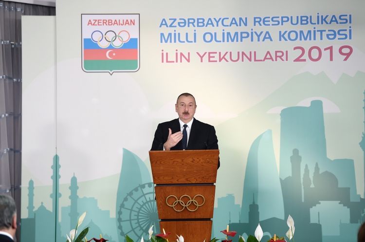Президент: Уверен, что азербайджанские спортсмены достойно представят нашу родину на Олимпийских играх в Токио