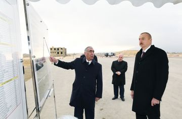 Prezident İlham Əliyev Bakı-Quba-Rusiya Federasiyası yolunun tikintisi ilə tanış olub  - YENİLƏNİB