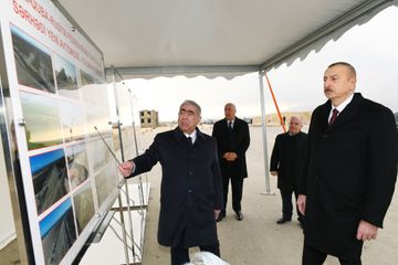 Prezident İlham Əliyev Bakı-Quba-Rusiya Federasiyası yolunun tikintisi ilə tanış olub  - YENİLƏNİB