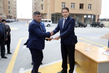 Şəhid ailələrinə və Qarabağ müharibəsi əlillərinə daha 36 mənzil verilib