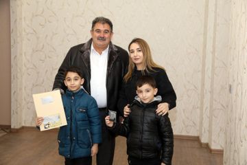 Şəhid ailələrinə və Qarabağ müharibəsi əlillərinə daha 36 mənzil verilib