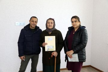 Şəhid ailələrinə və Qarabağ müharibəsi əlillərinə daha 36 mənzil verilib