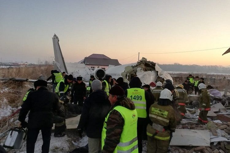 Число погибших в авиакатастрофе в Казахстане достигло 15-и - ОБНОВЛЕНО-1 - ФОТО