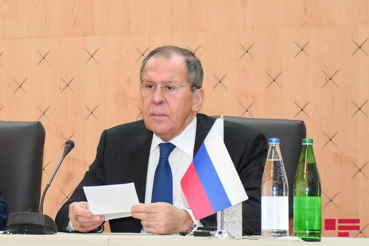 Lavrov: “Şimal axını-2”yə sanksiyaların məqsədi Aİ-nin enerji təhlükəsizliyinin qayğısına qalmaq deyil”