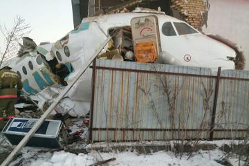 Qazaxıstanda təyyarə qəzasında ölənlərin sayı 15 nəfərə çatıb - FOTO - YENİLƏNİB-1