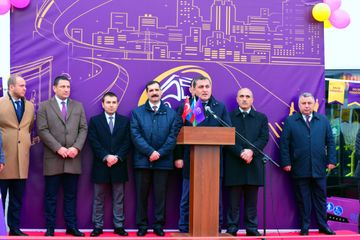 “Xaliq Faiqoğlu” Bakıya yeni gətirilmiş müasir avtobusları təqdim edib