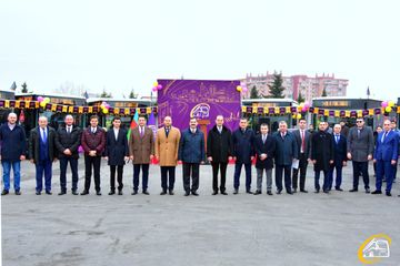 “Xaliq Faiqoğlu” Bakıya yeni gətirilmiş müasir avtobusları təqdim edib