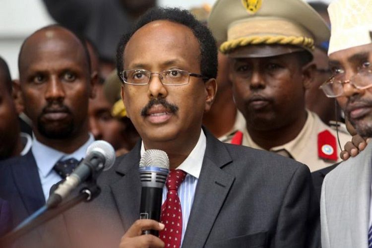 Somali prezidenti Moqadişo terrorunda "Əş-Şabab" qruplaşmasını günahlandırıb