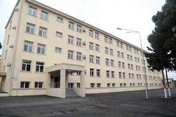 Müdafiə naziri Azərbaycan Ali Hərbi Məktəbinin yeni kursant yataqxanasının açılışında iştirak edib