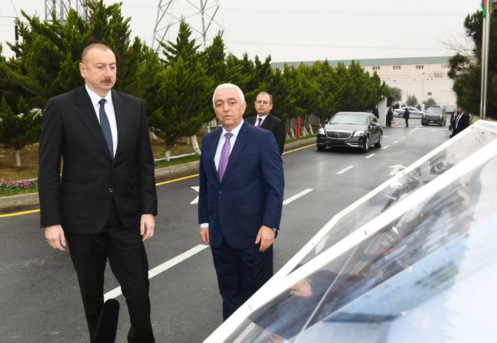 AzerEnergy’s newly renovated “Mushfig” and “Zabrat” substations launched  President Ilham Aliyev attended the event - UPDATED