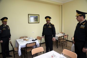 Hərbi hissələrdə yeni obyektlər istifadəyə verilib
