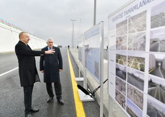 Prezident İlham Əliyev Pirşağıda avtomobil tunelinin açılışında iştirak edib - YENİLƏNİB