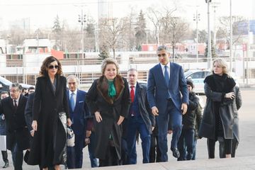 Mehriban Əliyeva Moskvanın Xalq Təsərrüfatı Nailiyyətləri Sərgisində yenidən qurulan “Azərbaycan” pavilyonunun açılışında iştirak edib - FOTO