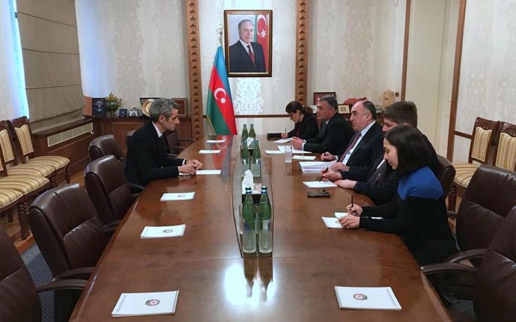 Глава МИД Азербайджана принял посла Франции