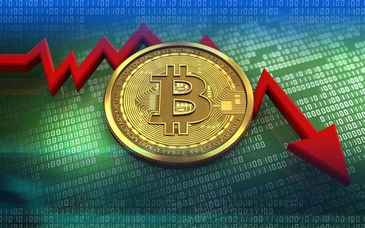 "Bitcoin" may ayından etibarən ən aşağı həddə düşüb