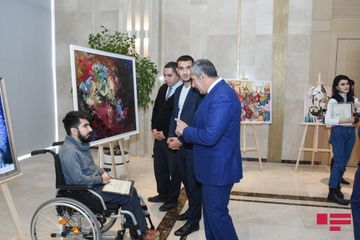 “Nəsimi gənc rəssamların gözü ilə”  sərgisi təşkil olunub