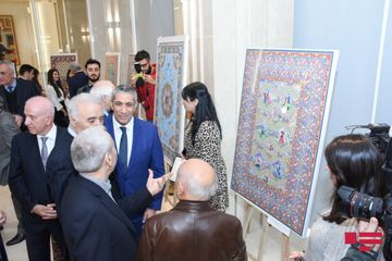 “Nəsimi gənc rəssamların gözü ilə”  sərgisi təşkil olunub