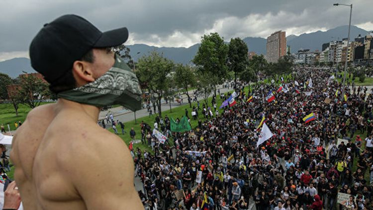 В Колумбии возобновились протесты