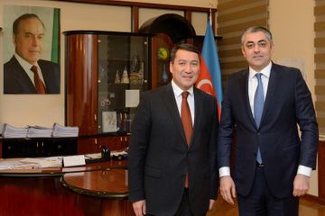 Ramin Quluzadə İordaniya və Qazaxıstan səfirləri ilə görüşüb