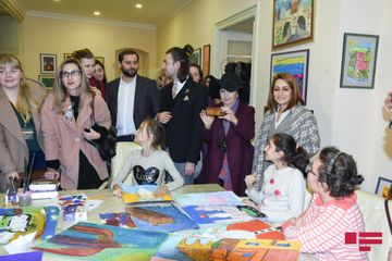 "İstedArt" inklüziv layihəsinin iştirakçıları ilə görüş keçirilib - FOTO