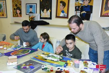 "İstedArt" inklüziv layihəsinin iştirakçıları ilə görüş keçirilib - FOTO