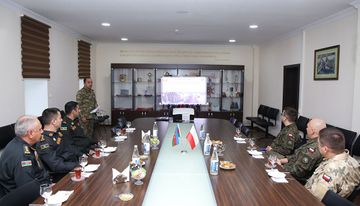 Polşa Silahlı Qüvvələrinin nümayəndə heyəti Azərbaycana səfər edib