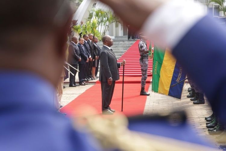 Gabon president