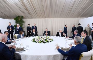 TANAP-ın Avropa ilə birləşən hissəsinin açılış mərasiminin iştirakçılarının şərəfinə ziyafət verilib