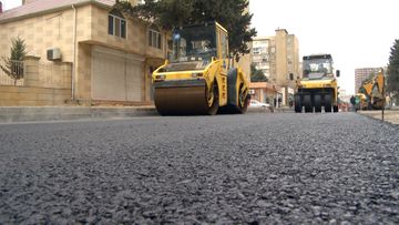 Xətai rayonunda iki küçənin yolları yenidən qurulur