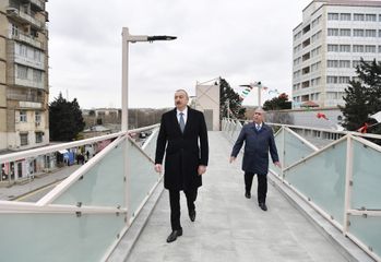 Prezident İlham Əliyev Bakı-Sumqayıt yolunda görülən işlərlə tanış olub - YENİLƏNİB