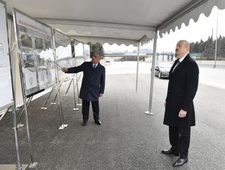 Prezident İlham Əliyev Bakı-Sumqayıt yolunda görülən işlərlə tanış olub - YENİLƏNİB