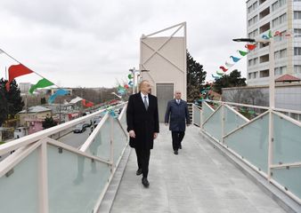 Prezident İlham Əliyev Bakı-Sumqayıt yolunda görülən işlərlə tanış olub - YENİLƏNİB