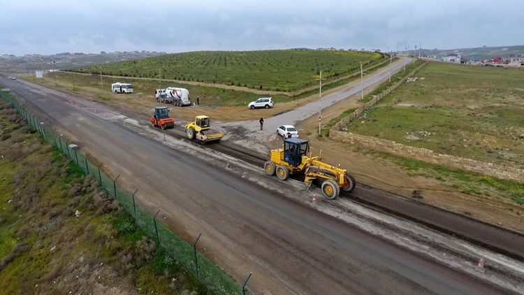 Masazır-Novxanı avtomobil yolu yenidən qurulur
