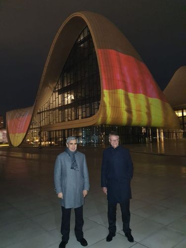 Посольство Германии поблагодарило Азербайджан за жест дружбы и солидарности