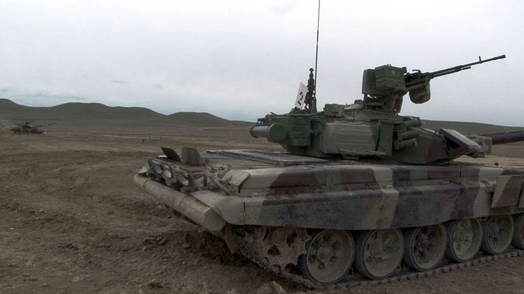 Azerbaijani MoD: Combat readiness of tank crews is inspecting - VIDEO