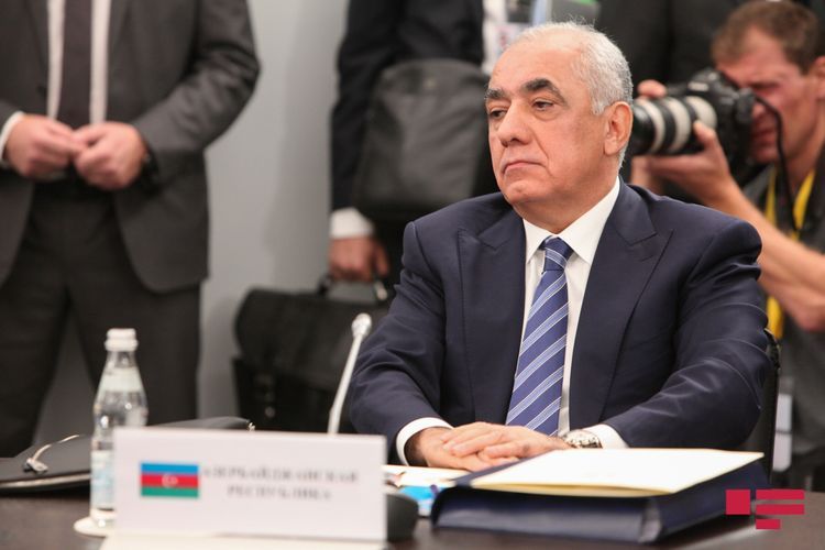 Али Асадов: В прошлом году в Азербайджане внешнеторговый оборот составил 33,1 млрд долларов, положительное сальдо - 5,8 млрд долларов