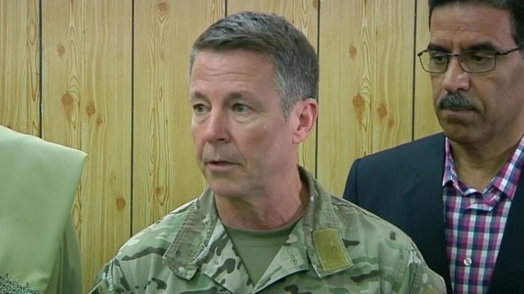 U.S. commander in Afghanistan and Taliban discuss violence reduction in Doha meeting