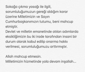 Süleyman Soylu vəzifəsinə davam edəcəyini açıqlayıb