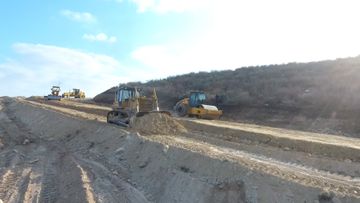 Şəkidə 6 yaşayış məntəqəsini əhatə edən yollar yenidən qurulur