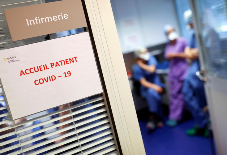 France coronavirus death toll increases, at slowing rate