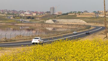 Masazır-Novxanı avtomobil yolunun 2.5 km-lik hissəsi yenidən qurulub