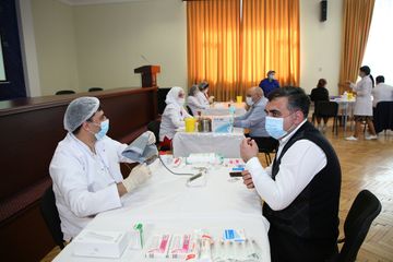 Pandemiya dövründə SOCAR-da qanvermə aksiyası davam edir