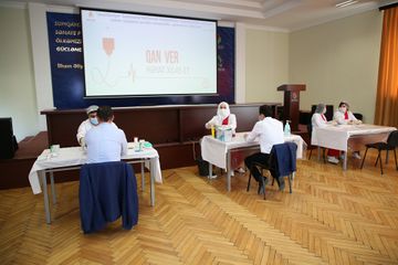Pandemiya dövründə SOCAR-da qanvermə aksiyası davam edir