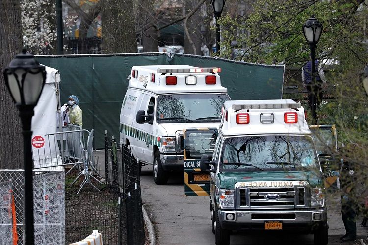 Nyu-Yorkda daha 422 nəfər koronavirusdan ölüb