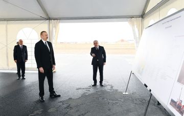 Prezident İlham Əliyev Sumqayıt şəhərinə çəkilən magistral qaz kəmərinin açılışında iştirak edib - YENİLƏNİB