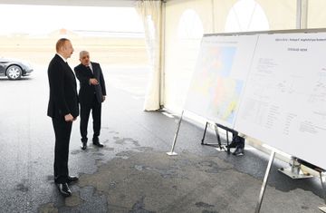 Prezident İlham Əliyev Sumqayıt şəhərinə çəkilən magistral qaz kəmərinin açılışında iştirak edib - YENİLƏNİB