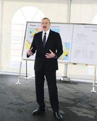 Prezident İlham Əliyev Sumqayıt şəhərinə çəkilən magistral qaz kəmərinin açılışında iştirak edib - YENİLƏNİB